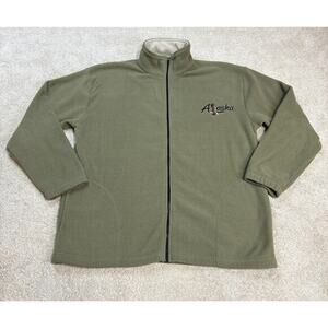 Teemax Resortwear Vintage Alaska Fleece Zip Up Size M
